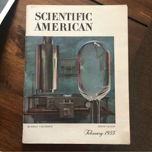 Vintage Medical Journal, Scientific American from February 1955